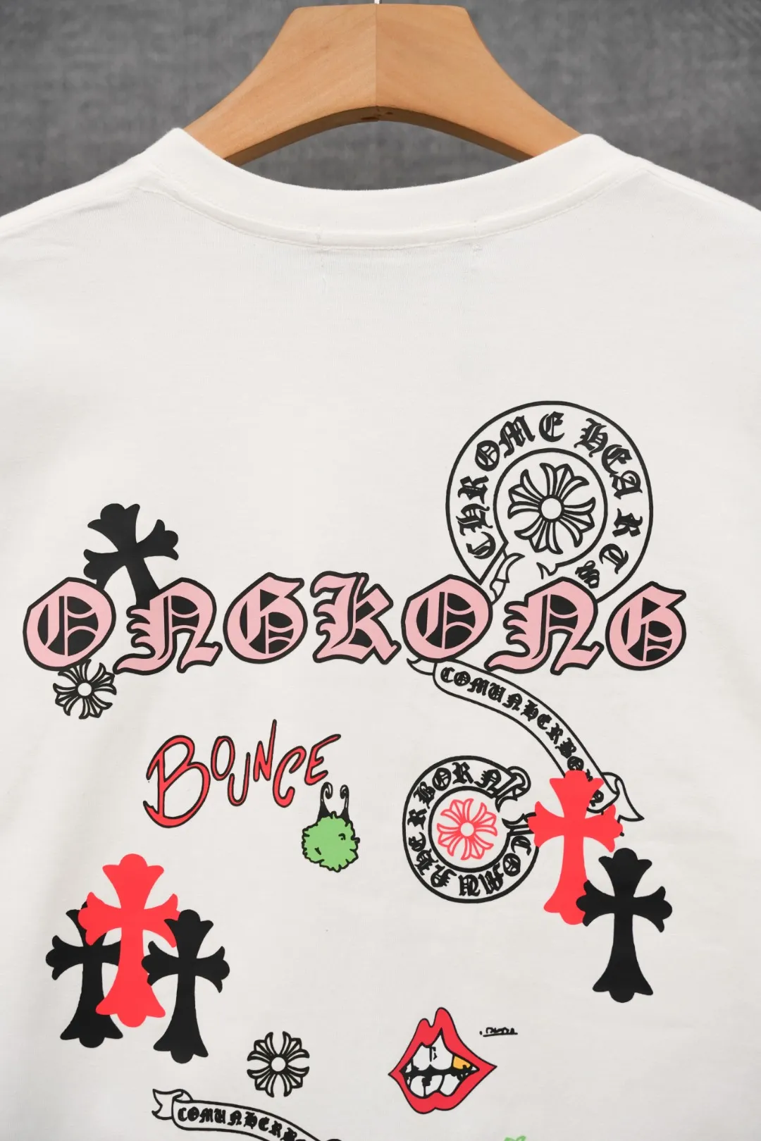 DT 47 60 Chrome Hearts T ， ， Black White S-XL